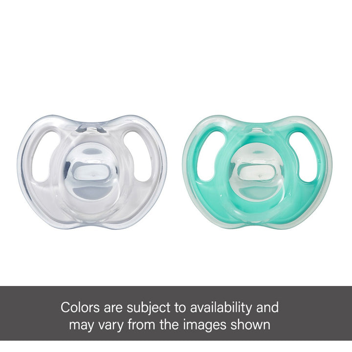 Tommee Tippee Ultra-Light Silicone Soother For 0-6 Months Babies-Pack Of 2 - Easy Pharmacy LLC
