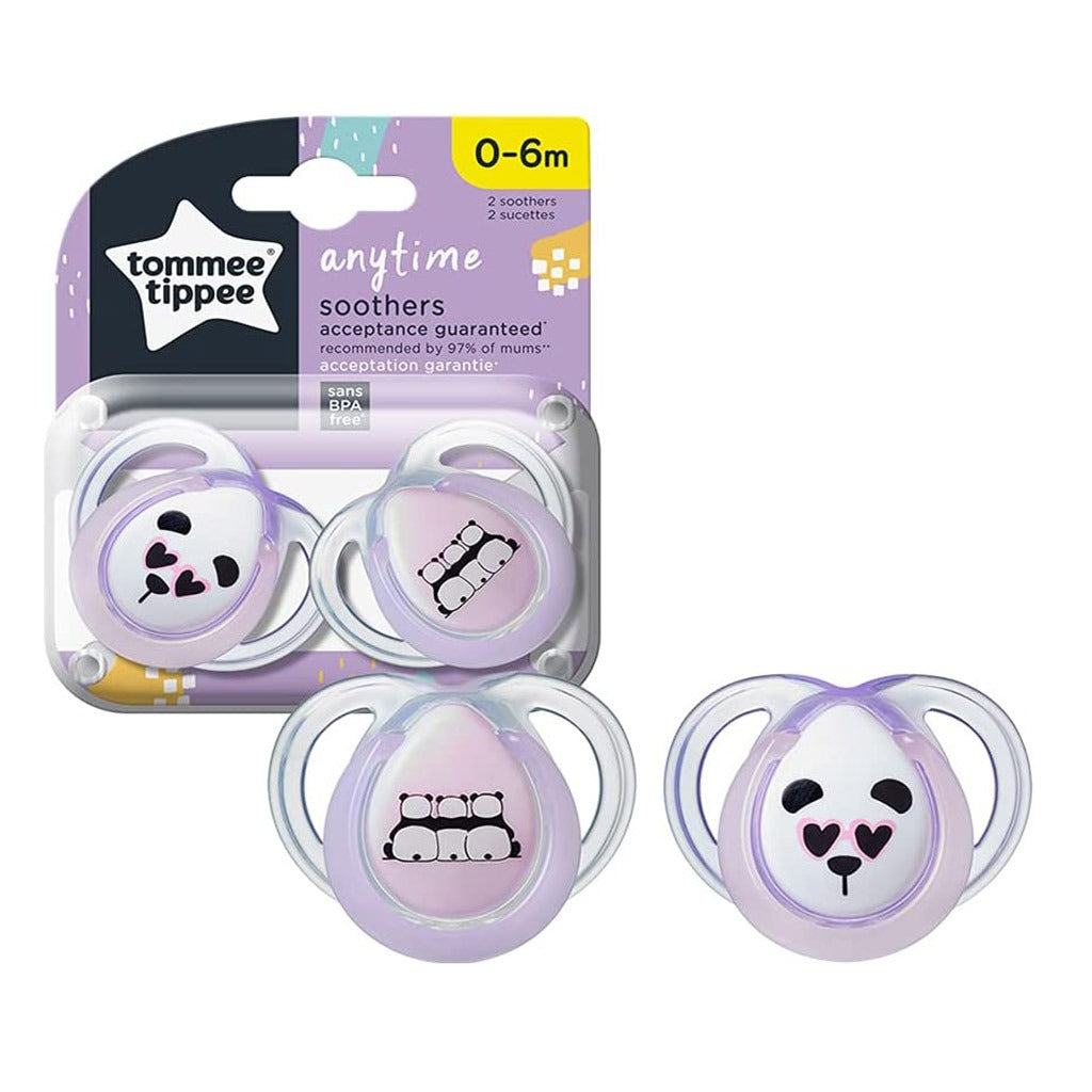 Tommee Tippee Anytime Soother For 0-6 Months Babies-Pack Of 2 - Easy Pharmacy LLC