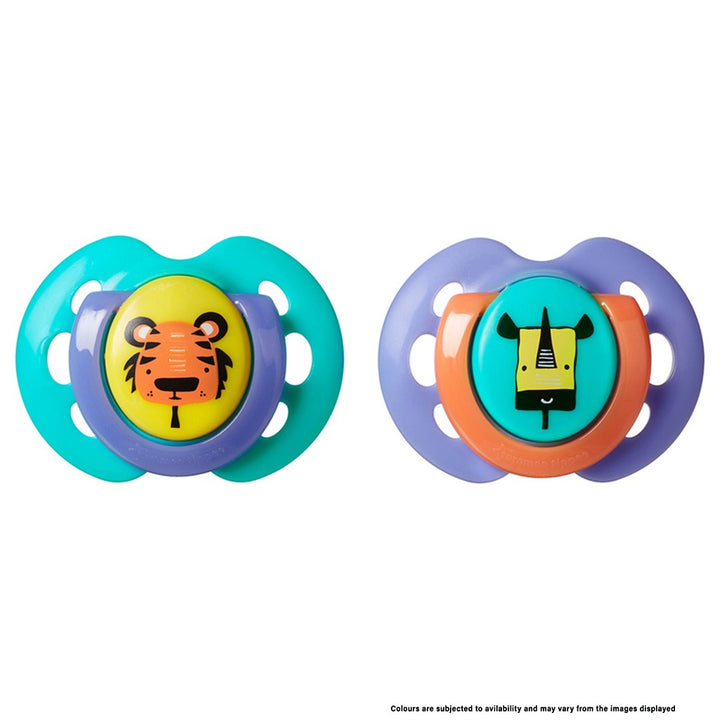 Tommee Tippee Fun Style Soother For 0-6 Months+ Babies, Pack of 2's - Easy Pharmacy LLC