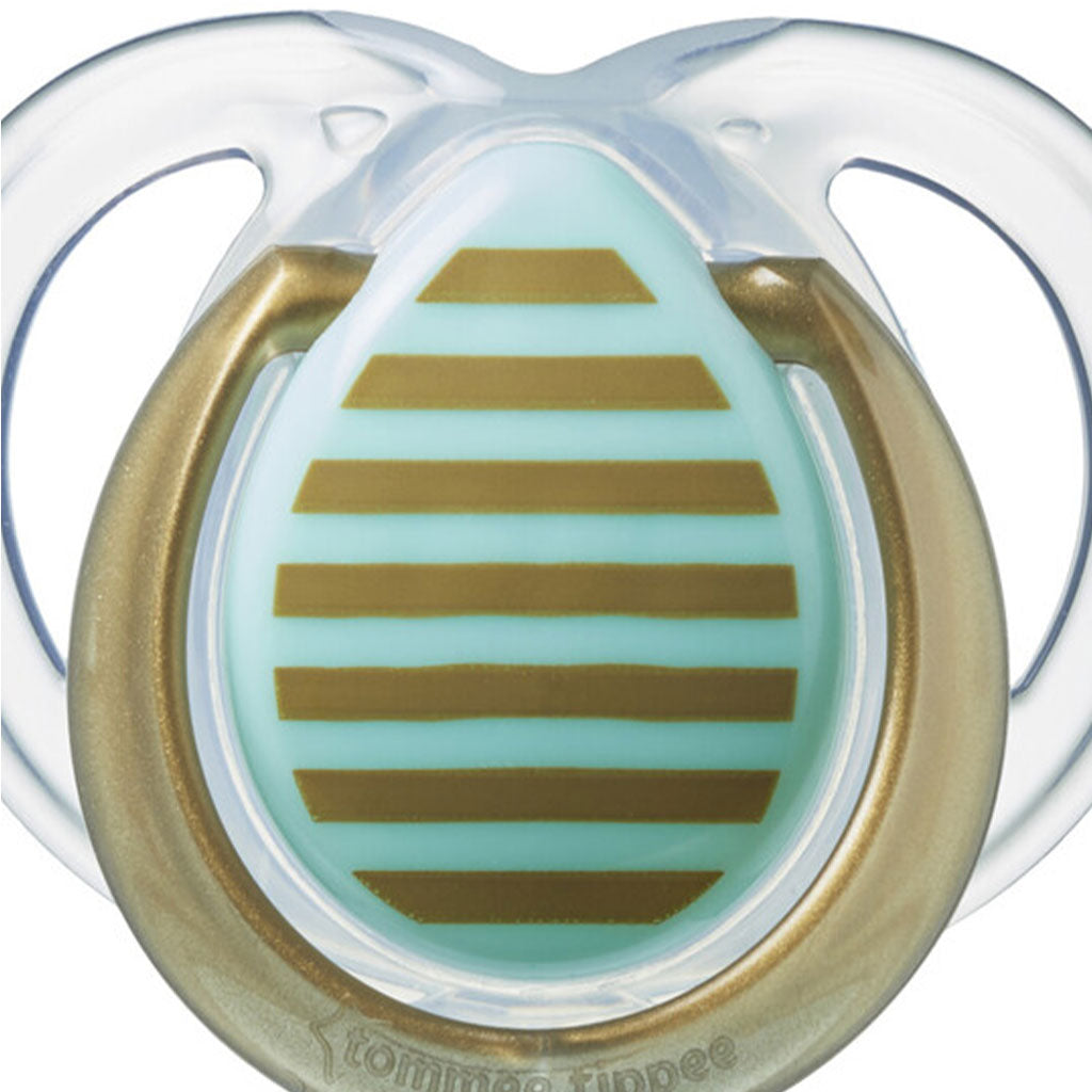 Tommee Tippee MODA Orthodontic Soother For 0-6 Months Baby Boy-Pack Of 2 - Easy Pharmacy LLC