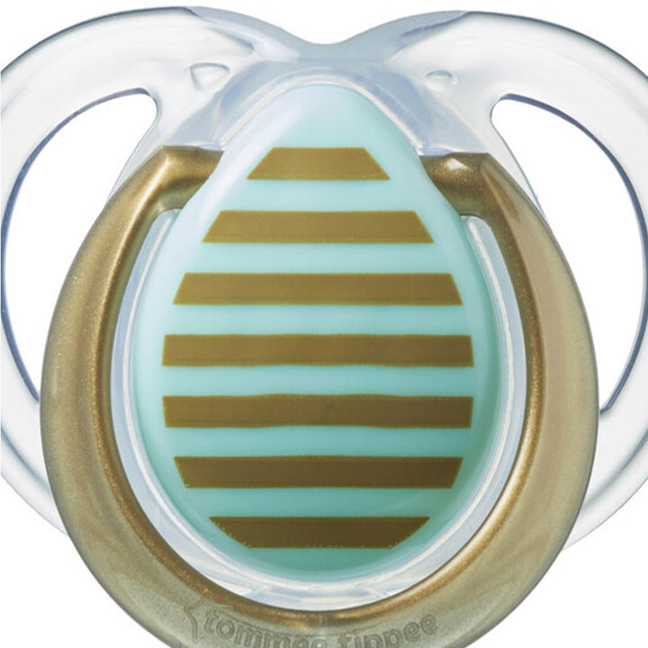 Tommee Tippee MODA Orthodontic Soother For 0-6 Months Baby Boy-Pack Of 2 - Easy Pharmacy LLC