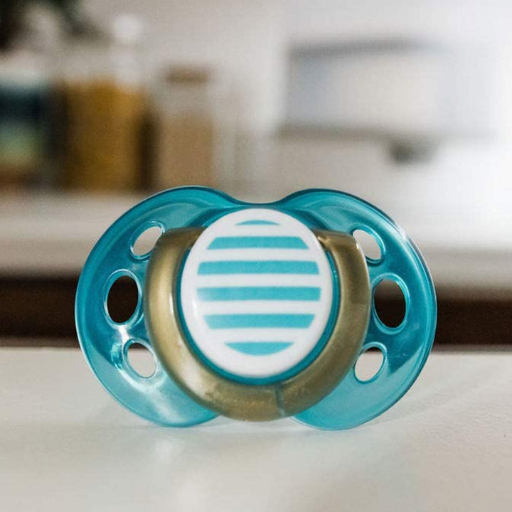 Tommee Tippee MODA Orthodontic Soother For 6-18 Months Baby Boy-Pack Of 2 - Easy Pharmacy LLC