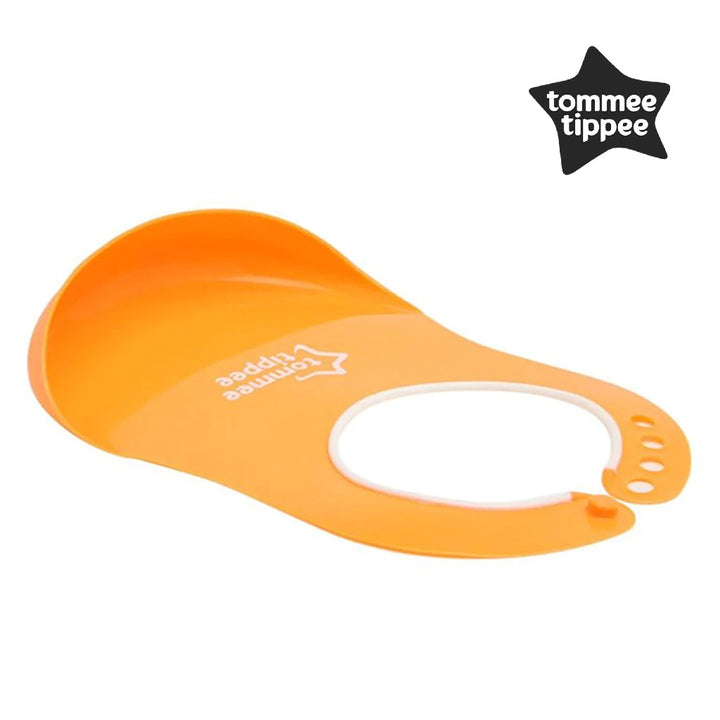 Tommee Tippee Essentials Basics Comfi Neck Bib Orange For 6 Months+ Babies - Easy Pharmacy LLC