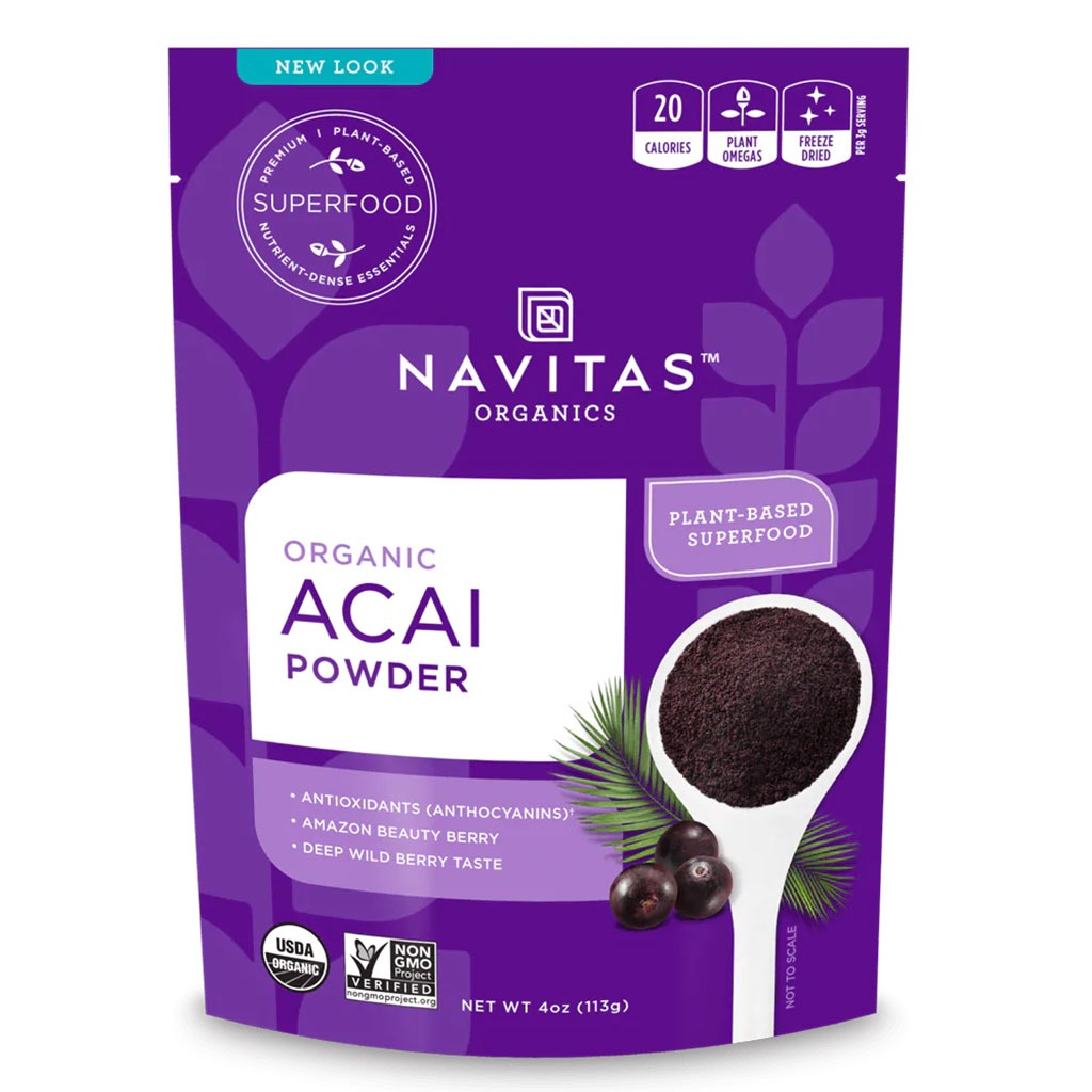 Navitas Organics Plant based Superfood Organic Acai Berry Powder 113g - Easy Pharmacy LLC