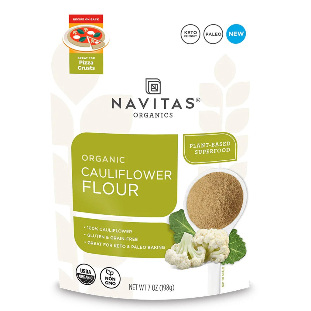 Navitas Organics Plant based Superfood Organic Cauliflower Flour 198g - Easy Pharmacy LLC