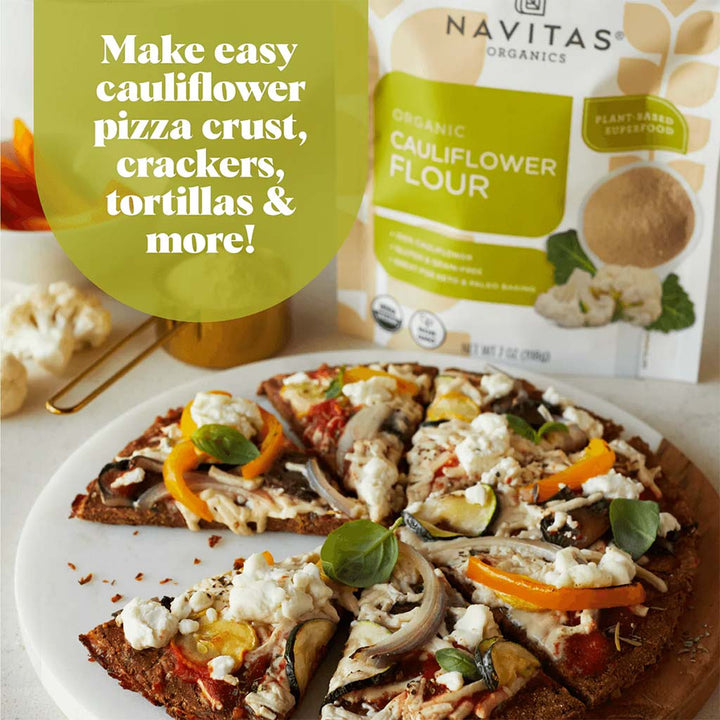 Navitas Organics Plant based Superfood Organic Cauliflower Flour 198g - Easy Pharmacy LLC