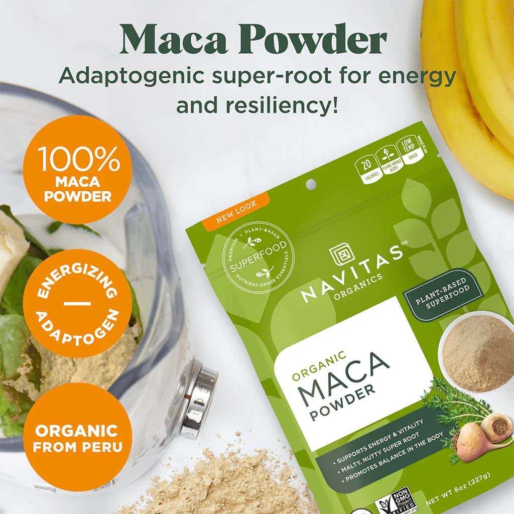 Navitas Organics Plant based Superfood Organic Maca Powder 113g - Easy Pharmacy LLC