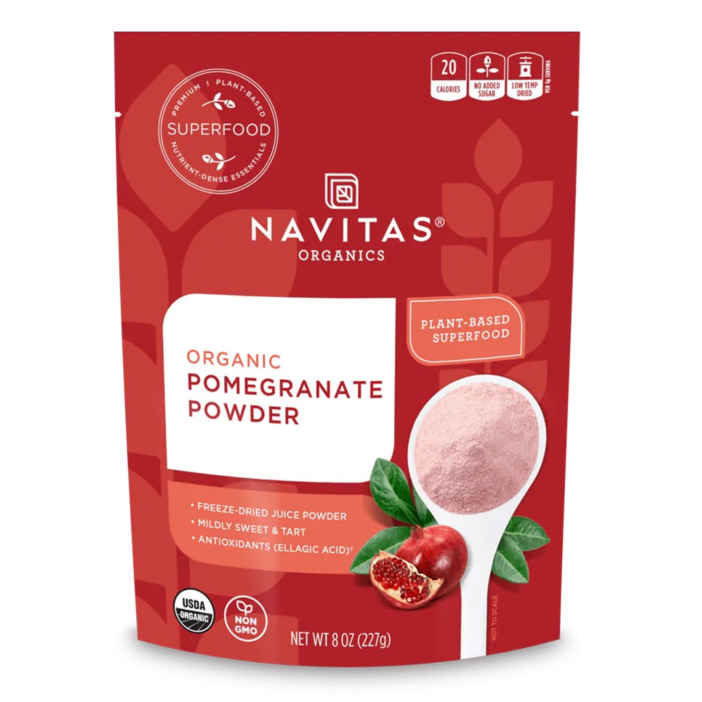 Navitas Organics Plant based Superfood Organic Pomegranate Powder 227g - Easy Pharmacy LLC