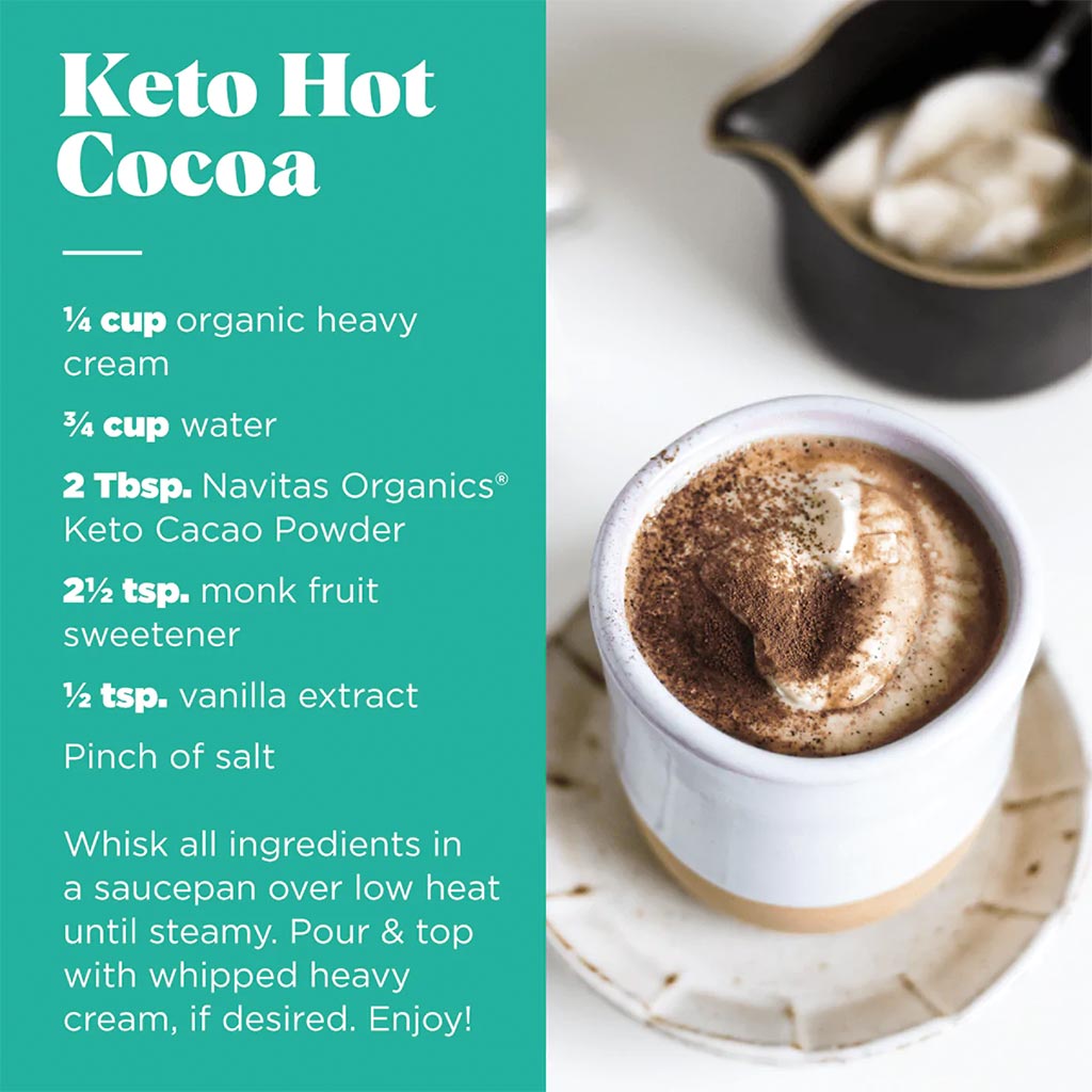 Navitas Organics Plant based Superfood Organic Keto Cacao Powder 227g - Easy Pharmacy LLC