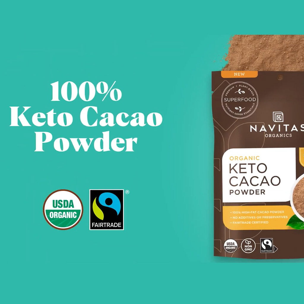 Navitas Organics Plant based Superfood Organic Keto Cacao Powder 227g - Easy Pharmacy LLC