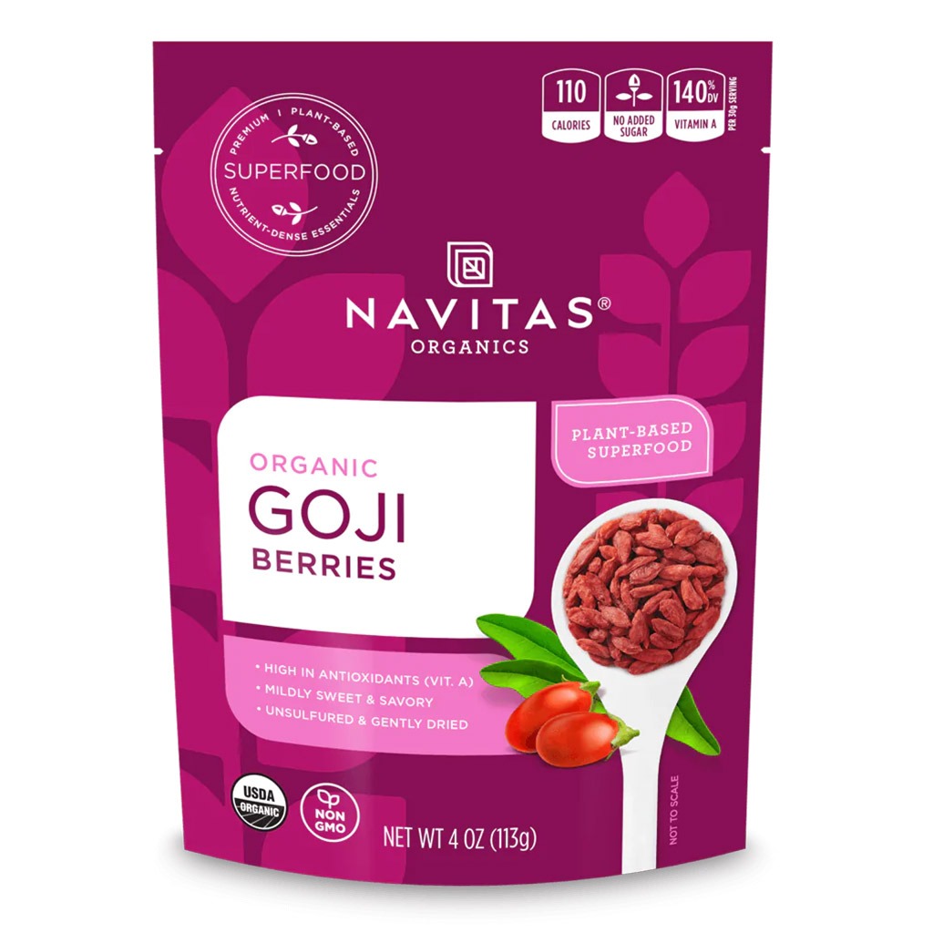 Navitas Organics Plant based Superfood Organic Goji Berries 113g - Easy Pharmacy LLC