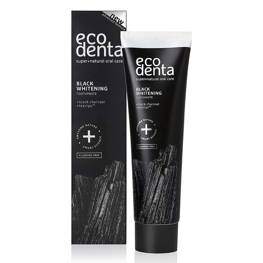 Ecodenta Fluoride Free Black Whitening Toothpaste 100ml - Easy Pharmacy LLC