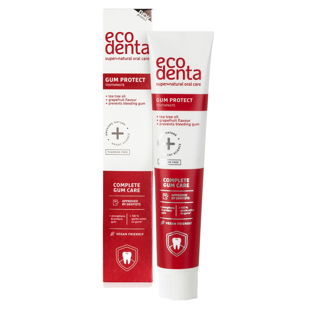 Ecodenta Fluoride Free Gum Protection Toothpaste With Tea Tree Oil 75ml - Easy Pharmacy LLC
