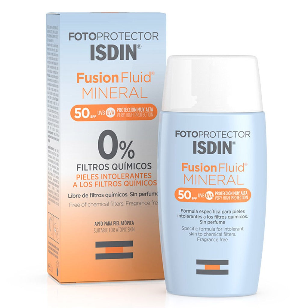 Isdin Fotoprotector Mineral Fusion Fluid with SPF50, 50ml - Easy Pharmacy LLC