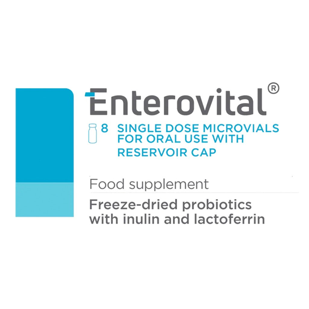 Enterovital Freeze-dried Probiotics Single Dose Micro Vials 10ml 8's - Easy Pharmacy LLC