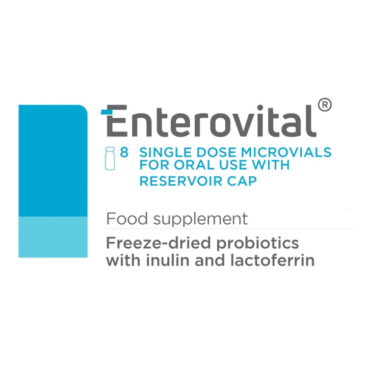 Enterovital Freeze-dried Probiotics Single Dose Micro Vials 10ml 8's - Easy Pharmacy LLC