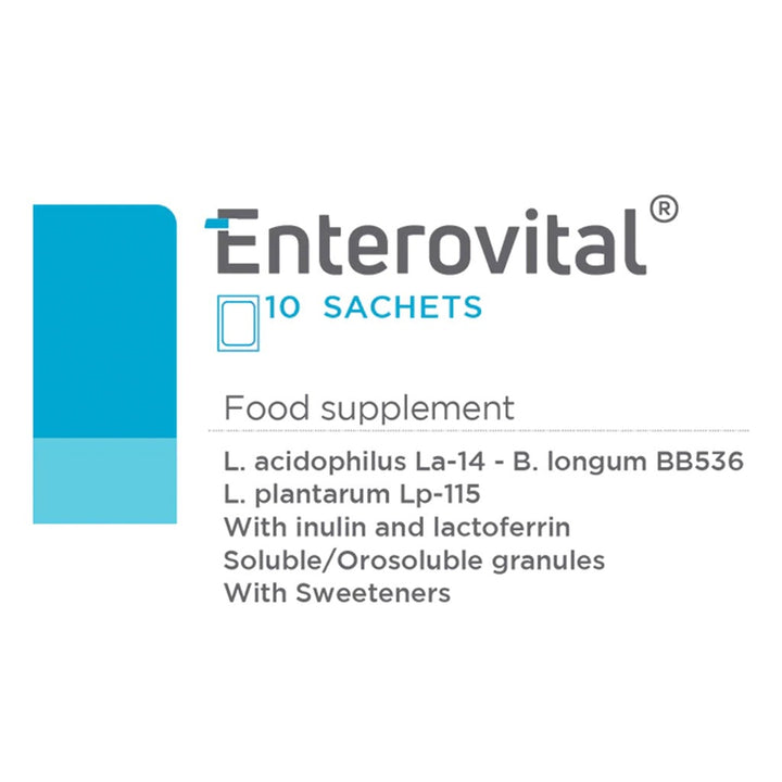 Enterovital Probiotic Oral Granules Sachet, Pack of 10's - Easy Pharmacy LLC