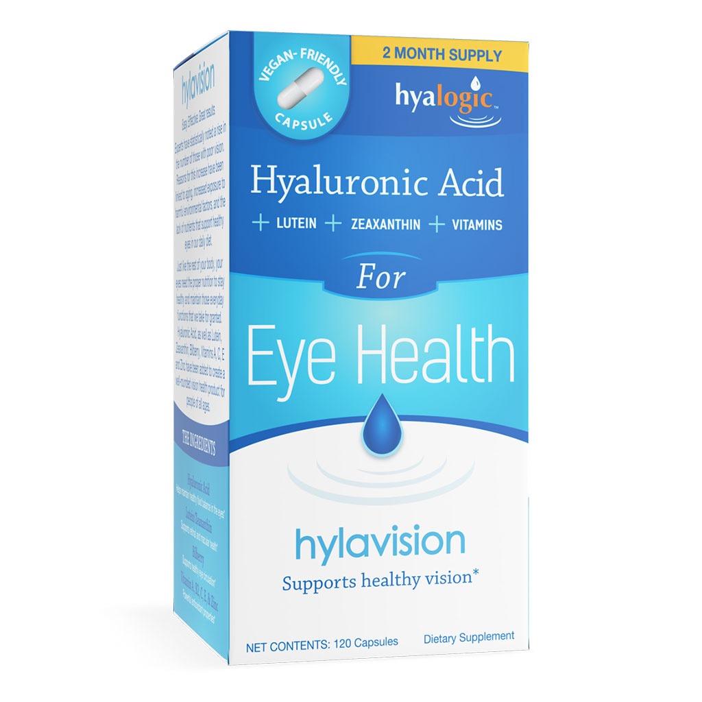 Hyalogic Hylavision Hyaluronic Acid Capsule For Eye Health 120's - Easy Pharmacy LLC