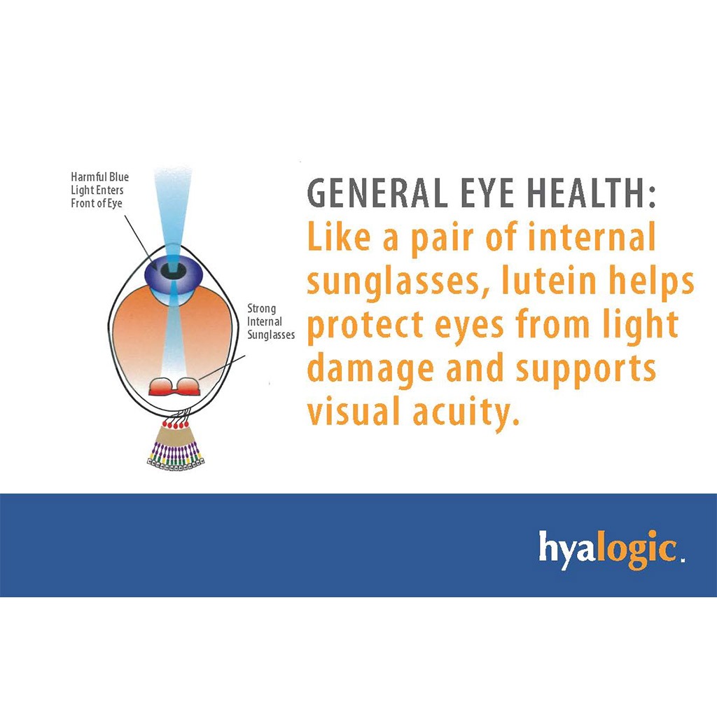 Hyalogic Hylavision Hyaluronic Acid Capsule For Eye Health 120's - Easy Pharmacy LLC