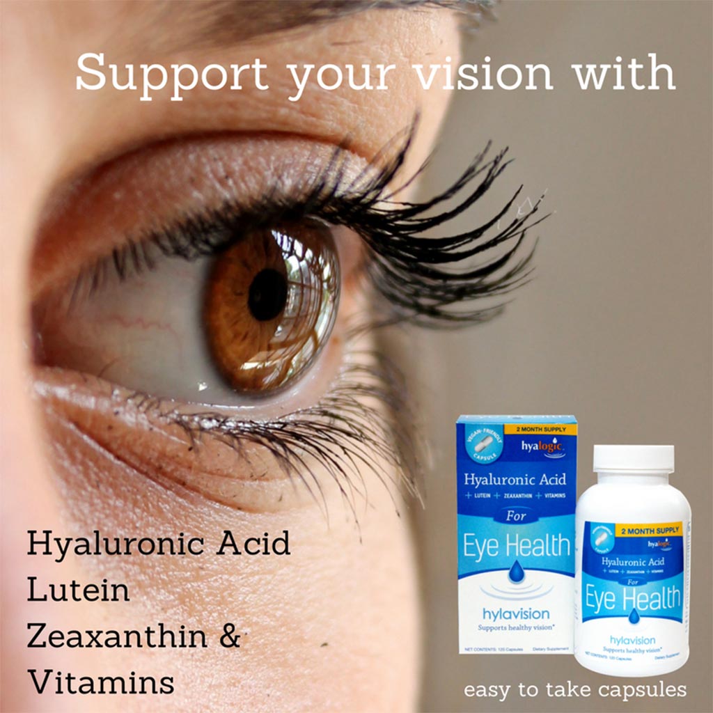 Hyalogic Hylavision Hyaluronic Acid Capsule For Eye Health 120's - Easy Pharmacy LLC