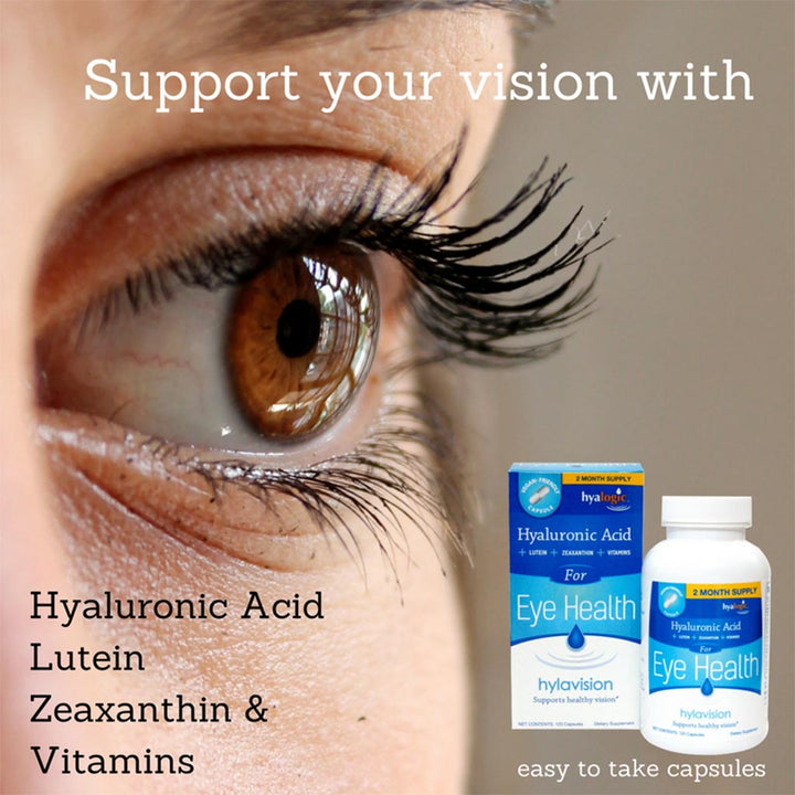 Hyalogic Hylavision Hyaluronic Acid Capsule For Eye Health 120's - Easy Pharmacy LLC