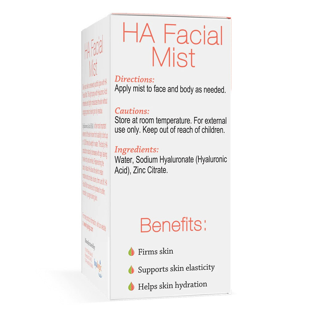 Hyalogic Hyaluronic Acid Facial Mist To Hydrates And Moisturizes Skin 59ml - Easy Pharmacy LLC