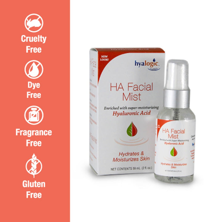 Hyalogic Hyaluronic Acid Facial Mist To Hydrates And Moisturizes Skin 59ml - Easy Pharmacy LLC