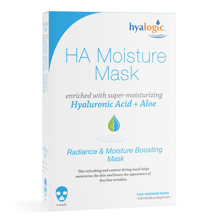 Hyalogic Hyaluronic Acid Radiance And Moisture Boosting Facial Mask 4's - Easy Pharmacy LLC