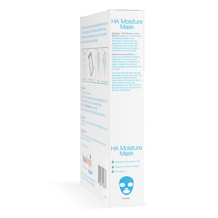 Hyalogic Hyaluronic Acid Radiance And Moisture Boosting Facial Mask 4's - Easy Pharmacy LLC