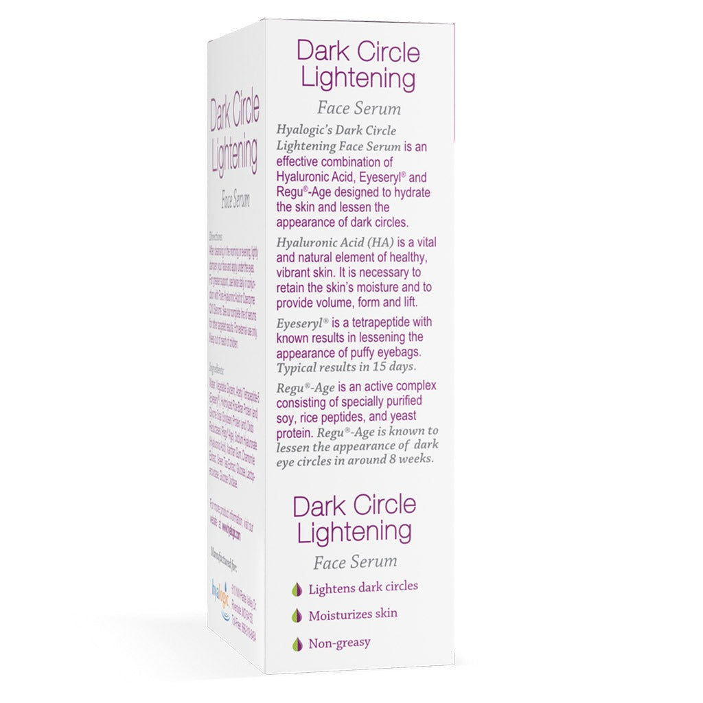 Hyalogic Episilk Dark Circle Lightening Face Serum With Hyaluronic Acid 30ml - Easy Pharmacy LLC
