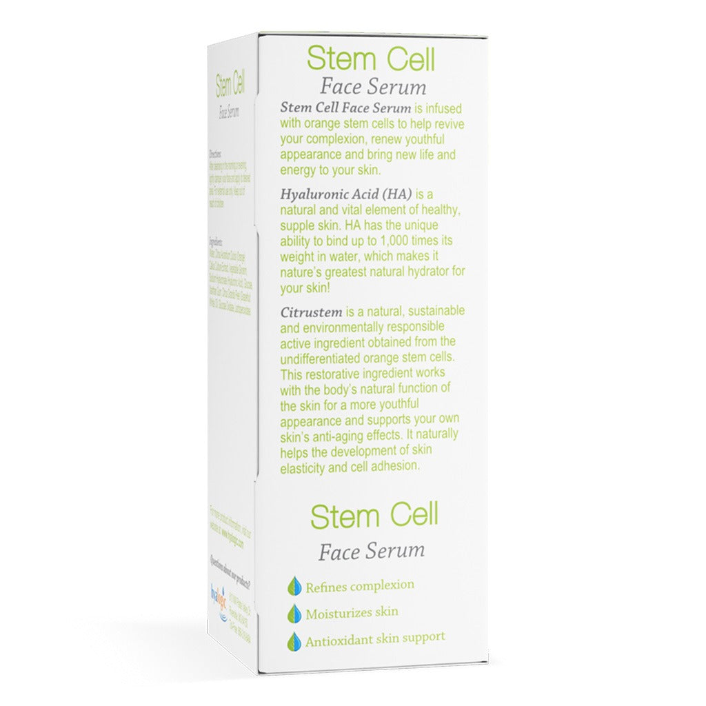 Hyalogic Stem Cell Face Serum With Hyaluronic Acid And Citrustem 13.5ml - Easy Pharmacy LLC