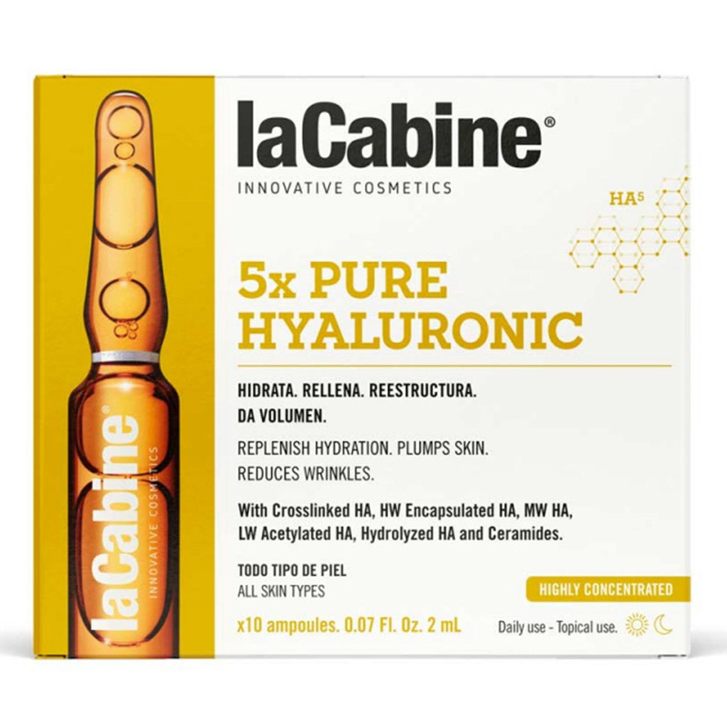 LaCabine 5X Pure Hyaluronic Facial Ampoule 2ml 10's - Easy Pharmacy LLC