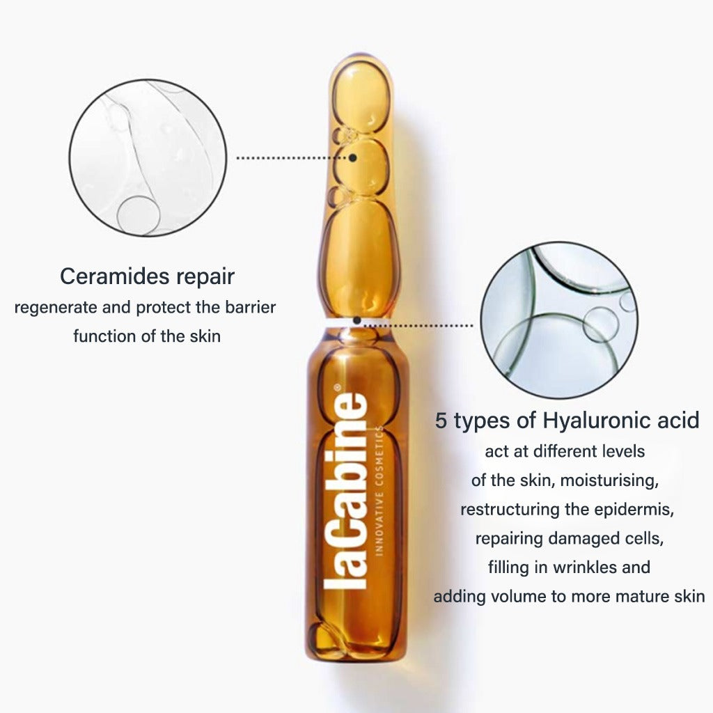LaCabine 5X Pure Hyaluronic Facial Ampoule 2ml 10's - Easy Pharmacy LLC