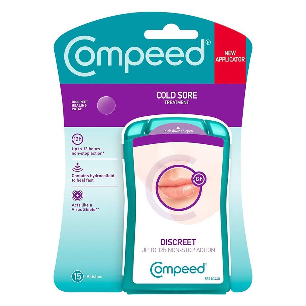 Compeed Discreet Cold Sore Healing Patch, Pack of 15's - Easy Pharmacy LLC