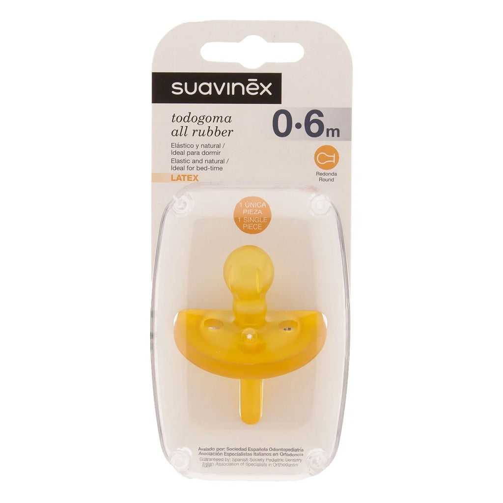 Suavinex All Rubber Natural Soother For 0-6 Months Baby - Easy Pharmacy LLC