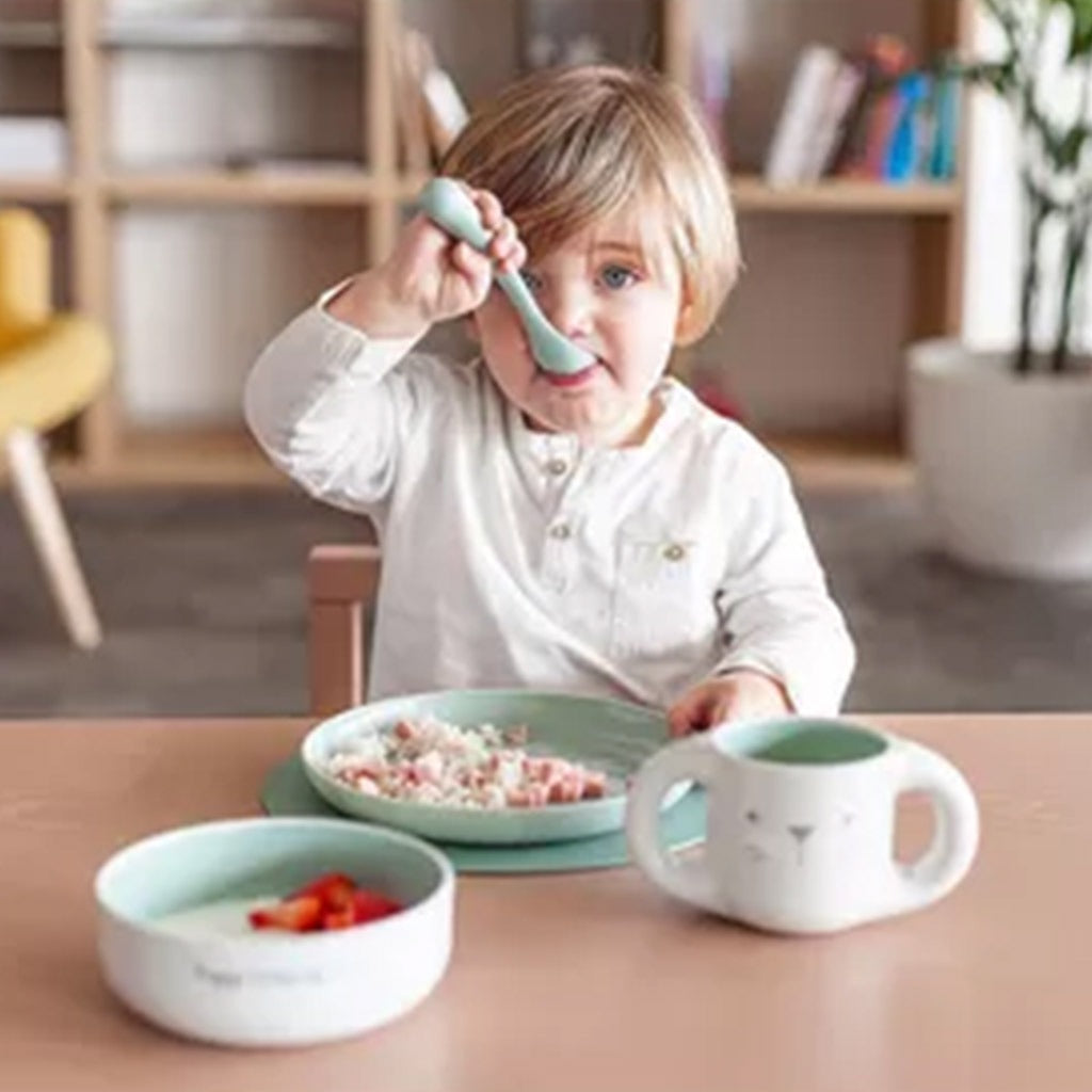 Suavinex Hygge Baby Toddler Feeding 5 Piece Set For 6 Months+ Baby Boy - Easy Pharmacy LLC