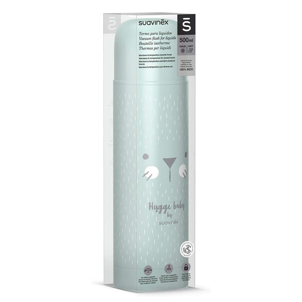 Suavinex Hygge Baby Liquid Thermos Green 500ml - Easy Pharmacy LLC
