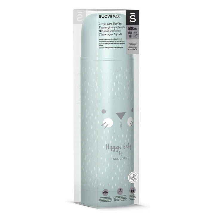 Suavinex Hygge Baby Liquid Thermos Green 500ml - Easy Pharmacy LLC