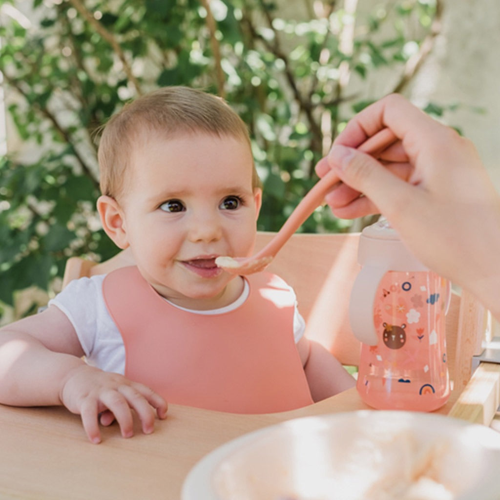 Suavinex Hygge Baby Silicone Spoon Pink 1's - Easy Pharmacy LLC
