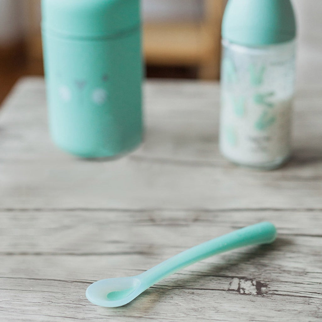 Suavinex Hygge Baby Silicone Spoon Green 1's - Easy Pharmacy LLC