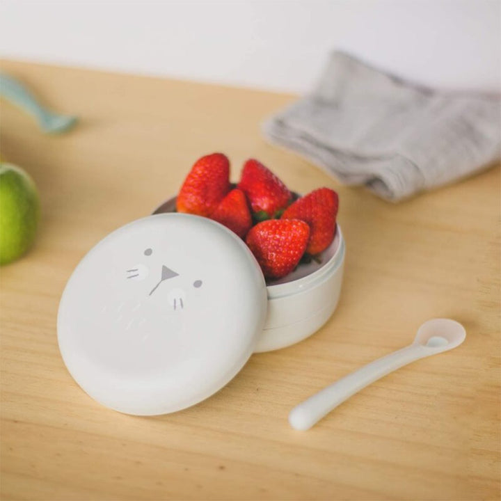 Suavinex Hygge Baby Silicone Spoon Grey 1's - Easy Pharmacy LLC