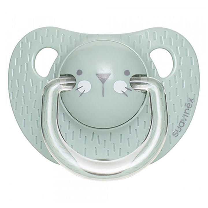 Suavinex Evolution Anatomical Soother Green Whiskers 0-6 Months - Easy Pharmacy LLC