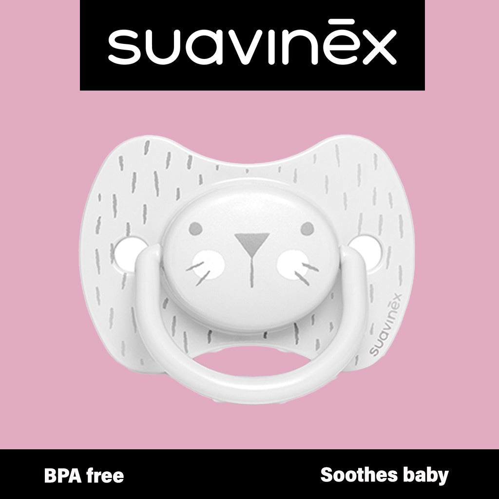 Suavinex Premium Physiological Soother Grey Whiskers 18 Month - Easy Pharmacy LLC