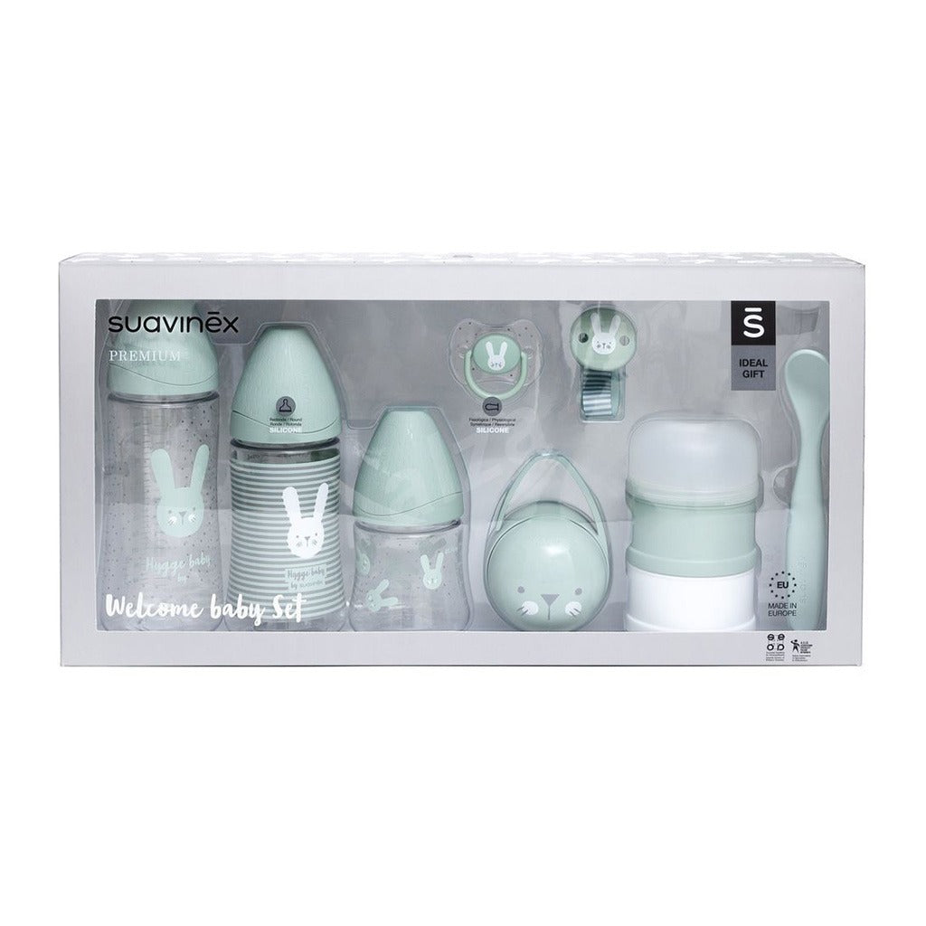 Suavinex Hygge Welcome Baby Set Green - Easy Pharmacy LLC