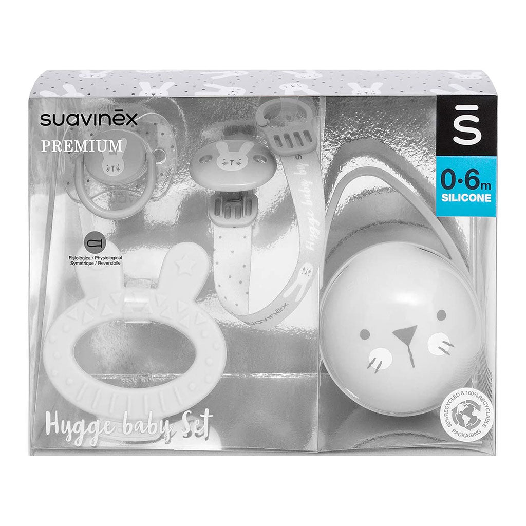 Suavinex Hygge Baby Gift Set Grey - Easy Pharmacy LLC