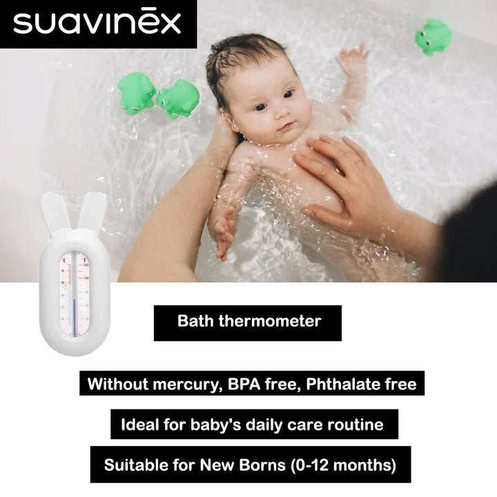 Suavinex Hygge Baby Bathing Thermometer Grey - Easy Pharmacy LLC
