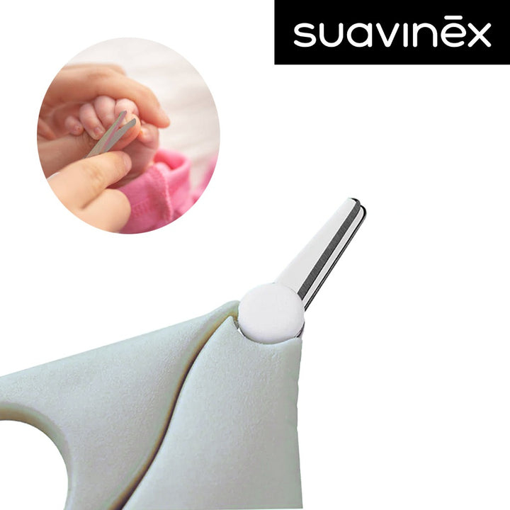 Suavinex Hygge Baby Scissors Nail Cutter Grey - Easy Pharmacy LLC