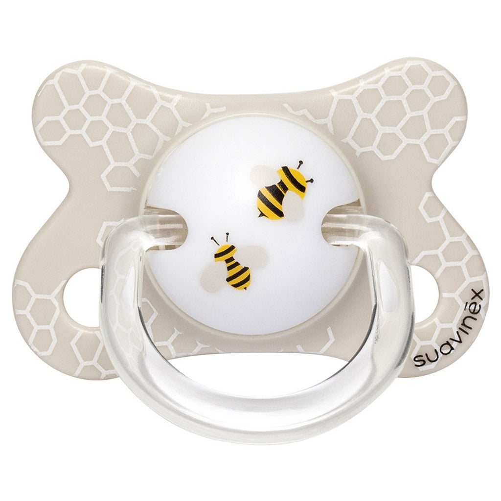 Suavinex Fusion Soother Physiological Bee White For 0-4 Months Babies - Easy Pharmacy LLC