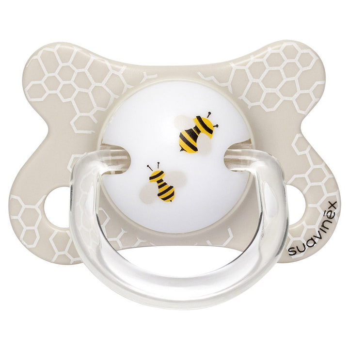 Suavinex Fusion Soother Physiological Bee White For 0-4 Months Babies - Easy Pharmacy LLC