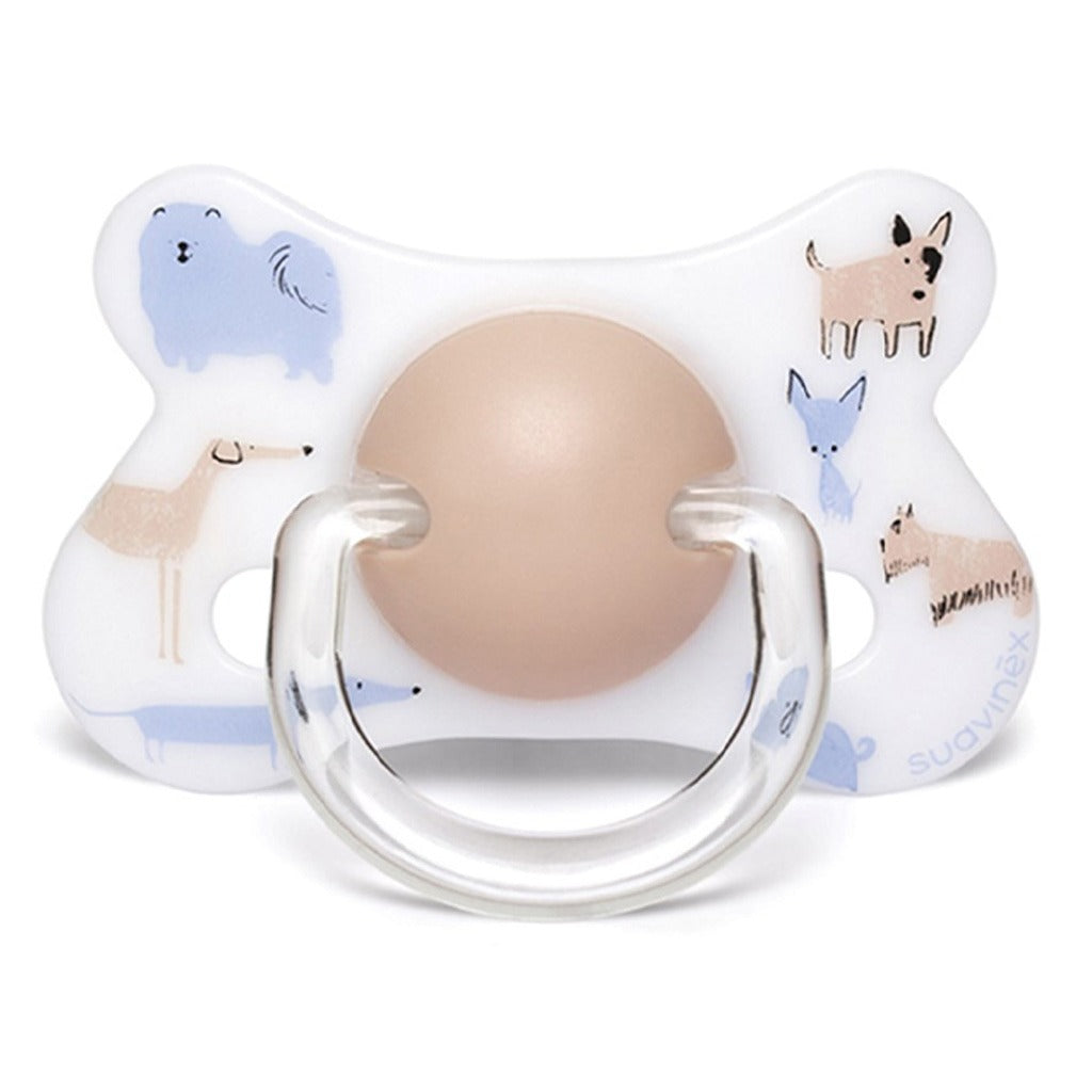 Suavinex Physiological Fusion Soother For 18+ Months Baby - Dogs, Assorted Pack of 2's - Easy Pharmacy LLC